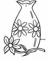 Flower Vaso Decorado Tudodesenhos Florero Vasos Traceable Outlines Barro Draw sketch template