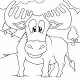 Moose Coloring Pages Animals Colouring Print Printable Color Animal Face Drawing Kids Norwegian Viewed Kb Size Back Sheet Getdrawings sketch template