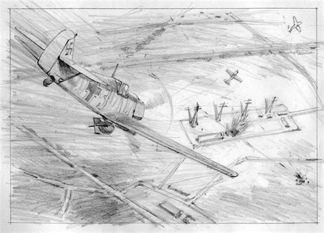 air campaign first battlescene sketches