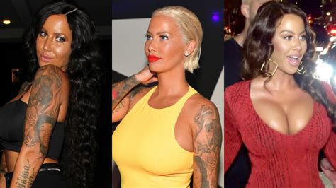 Amber Rose Long Hair Pictures And Facts About Her Life