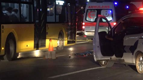 İstanbul da korkunç kaza Üzerinden kamyonet geçti