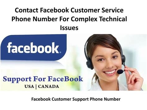 contact facebook customer service phone number  complex technical issues powerpoint
