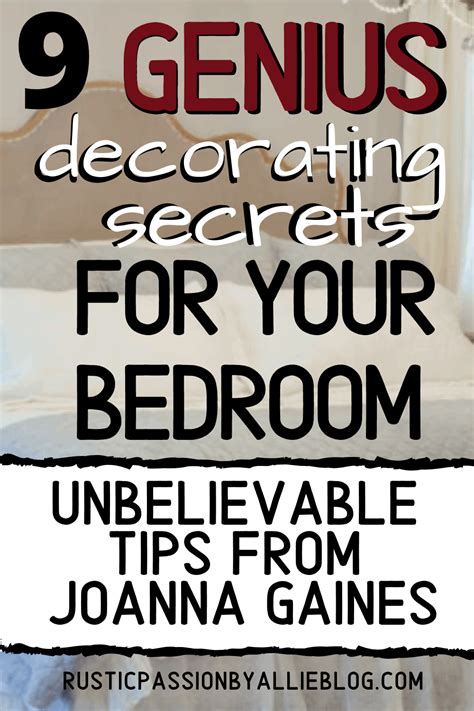 9 Genius Decorating Secrets For Your Bedroom In 2020