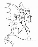Batman Cliparting sketch template