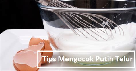 Tips Cara Mengocok Putih Telur Khas Indonesiamasakan Madiunmasakan Madiun