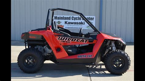 arctic cat wildcat trail  red overview  review