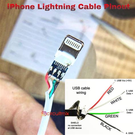 iphone charger cable pin diagram wiring diagram