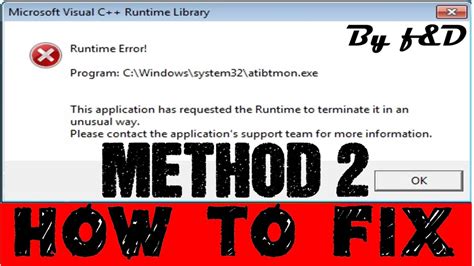 【人気ダウンロード！】 microsoft c runtime error windows 7 184806 microsoft visual