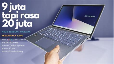 Laptop Asus Zenbook Harga Duta Teknologi