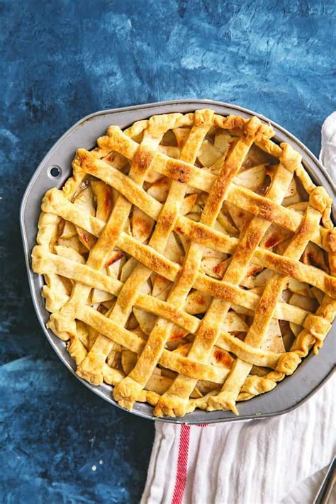 Classic Apple Pie With Lattice Crust Grits And Chopsticks