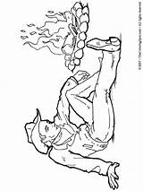 Cowboy Campfire Coloring Pages Colouring sketch template