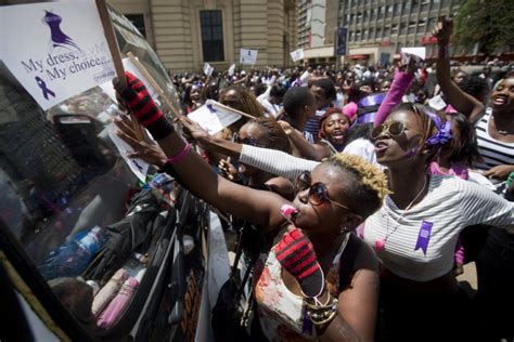 Angered By Assault Women Take To Nairobi Streets In
