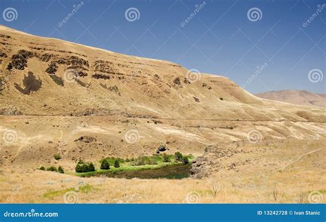 eastern oregon desert royalty  stock  image