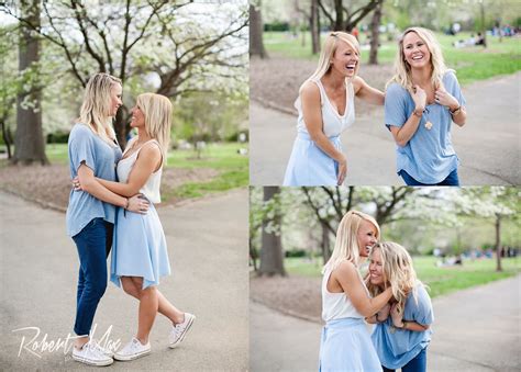 Lesbian Engagement Photos Capturing The Emotion And Fun With These