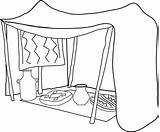 Tent Drawing Coloring Printables Printable Tents Pages Getdrawings Colouring sketch template