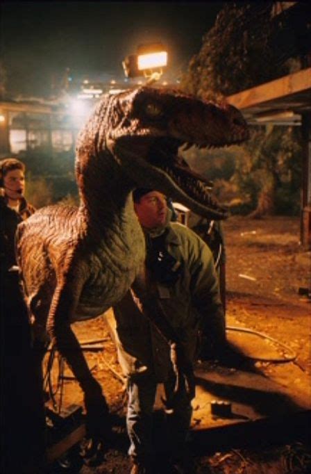 The Lost World Jurassic Park Animatronic Velociraptor On