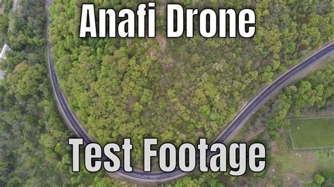 anafi drone test flight youtube