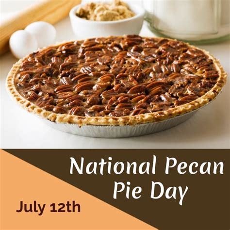 national pecan pie day template postermywall