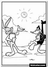 Tunes Looney Krolik Kaczor Daffy sketch template