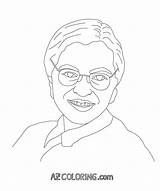 Coloring Rosa Parks Pages Clip Bus Comments Library sketch template