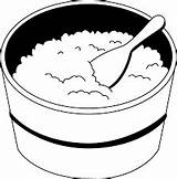 Riz Boiled 無料 Porridge Coloriages Clipground Webstockreview Soldes Meilleur sketch template