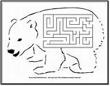 Polar Maze Mazes sketch template