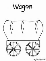 Wagon Coloring Printable Pages Popular Getcolorings Color sketch template