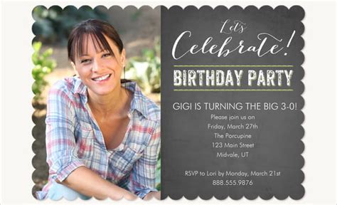 Free Printable Adult Birthday Invitations Template – Bagvania Free