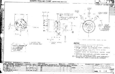pollak ignition switch wiring diagram diagram  source