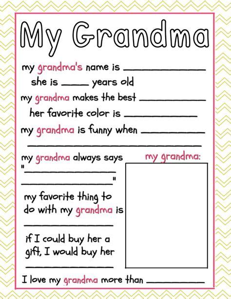 grandparents day  printables grandparents day grandparents day