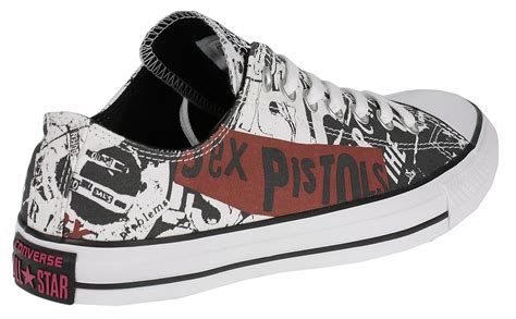 Shoes Converse Chuck Taylor All Star Ox Sex Pistols C151195 White