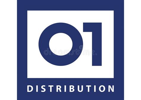 distribution logo editorial stock image illustration  format