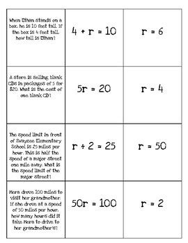step equation word problems worksheet worksheet information