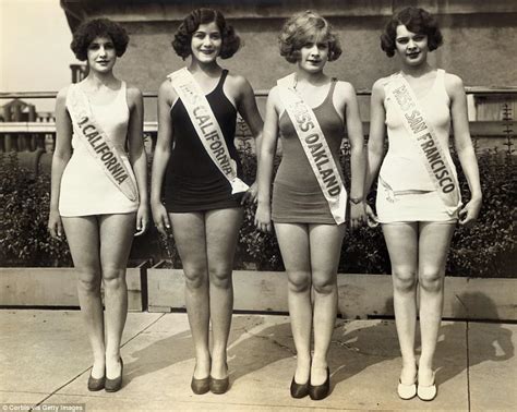 glamour of 20th century beauty pageants revealed daily mail online