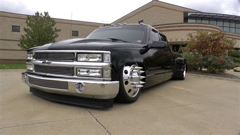 bagged chevy  dually february  youtube