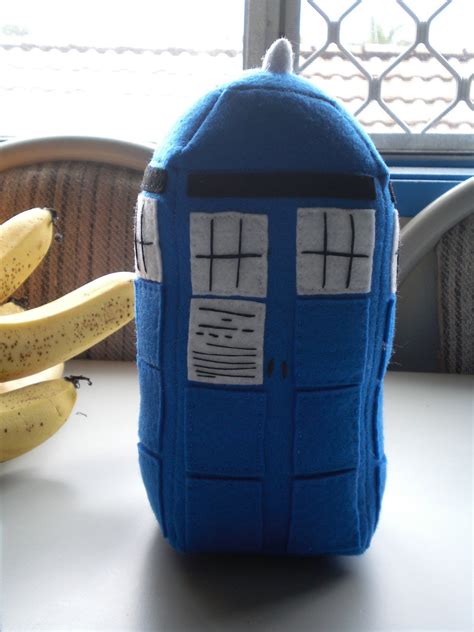 Tardis Plushie · A Doctor Who Plushie · Version By Kira C