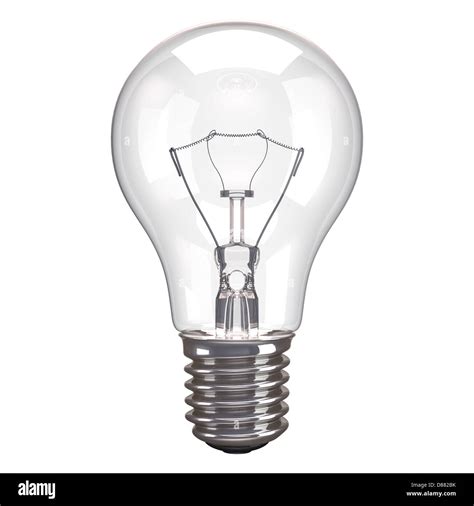 lamp bulb isolated  white background stock photo alamy