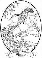 Bella Sara Coloring Athena Pages Coloriage Dibujos Para Colorear Horses sketch template