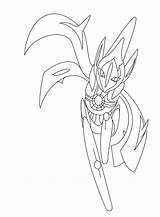 Deoxys Attack Th01 Deviantart Homecolor sketch template
