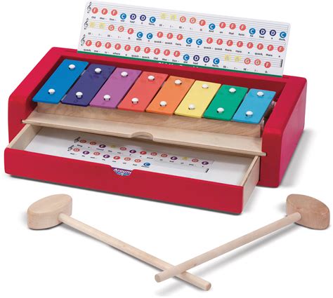 learn  play xylophone  toy chest   nutshell