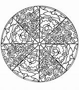 Mandala Coloring Pages Complex Printable Disney Colored Getcolorings Color Colo Print Getdrawings Colorings sketch template