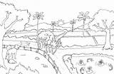 Pemandangan Gunung Mewarnai Sawah Hewan Objek Lucu Terbaru Pohon Sapi Sketsa Harian Nusantara Petani Langit Suasana Pedesaan Ikan Anjing sketch template
