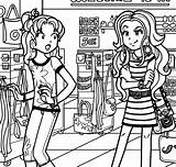 Dork Diaries Nikki Mackenzie Coloring Pages Printable Runs Into Color Characters Diary Print Wallpaper Fanpop Book Club Wikia Tried Trouble sketch template