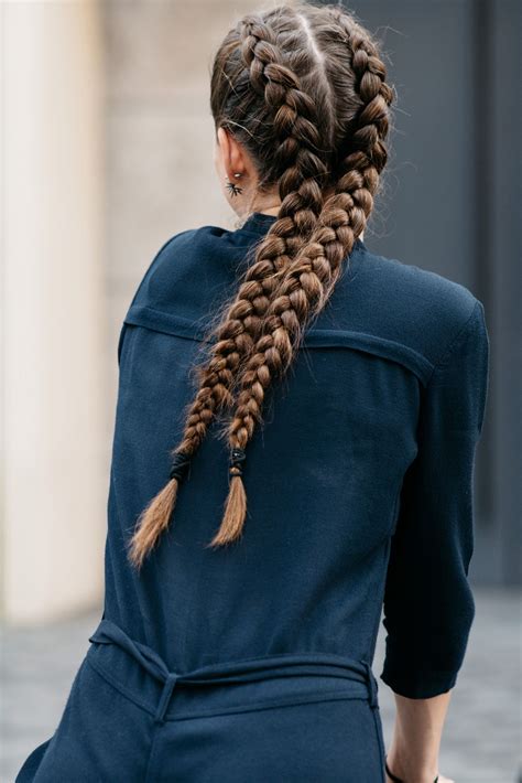 Double French Plaits Hair Styles Hair Inspiration Long Hair Styles