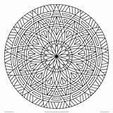 Coloring Pages Geometric Cool Printable Designs Patterns Color Newdesign Via sketch template