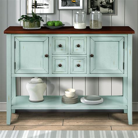clearance buffet cabinet sideboard   storage drawers