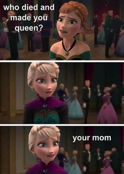 Best Funny Disney Memes Frozen Mom 25 Ideas Mama Jokes Disney Funny
