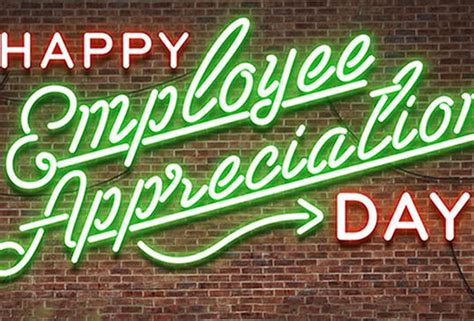 national employee appreciation day march   happy days