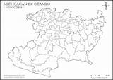 Ocampo Campeche Michoacán Michoacan Municipios sketch template
