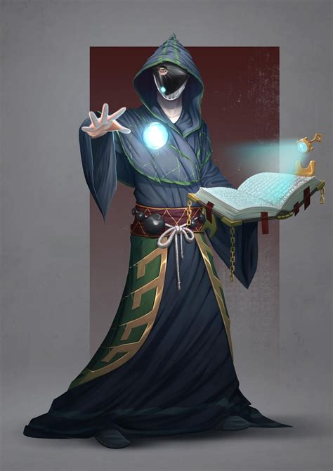 masked wizard dungeon master  jarekmadyda  deviantart dnd